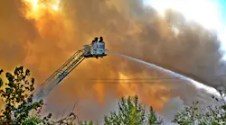 More than 90 firefighters and EMS members responded to a blaze at a Rocky Mount, NC, furniture manufacturer Thursday.