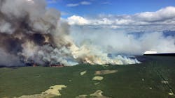 Alaska's Swan Lake Fire on the Kenai Peninsula is currently the most expensive wildfire in the United States at an estimated cost to fight of $46 million. Alaska's Swan Lake Fire on the Kenai Peninsula is currently the most expensive wildfire in the United States at an estimated cost to fight of $46 million.