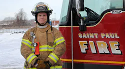 St. Pual, MN, firefighter and paramedic Thomas Harrigan.
