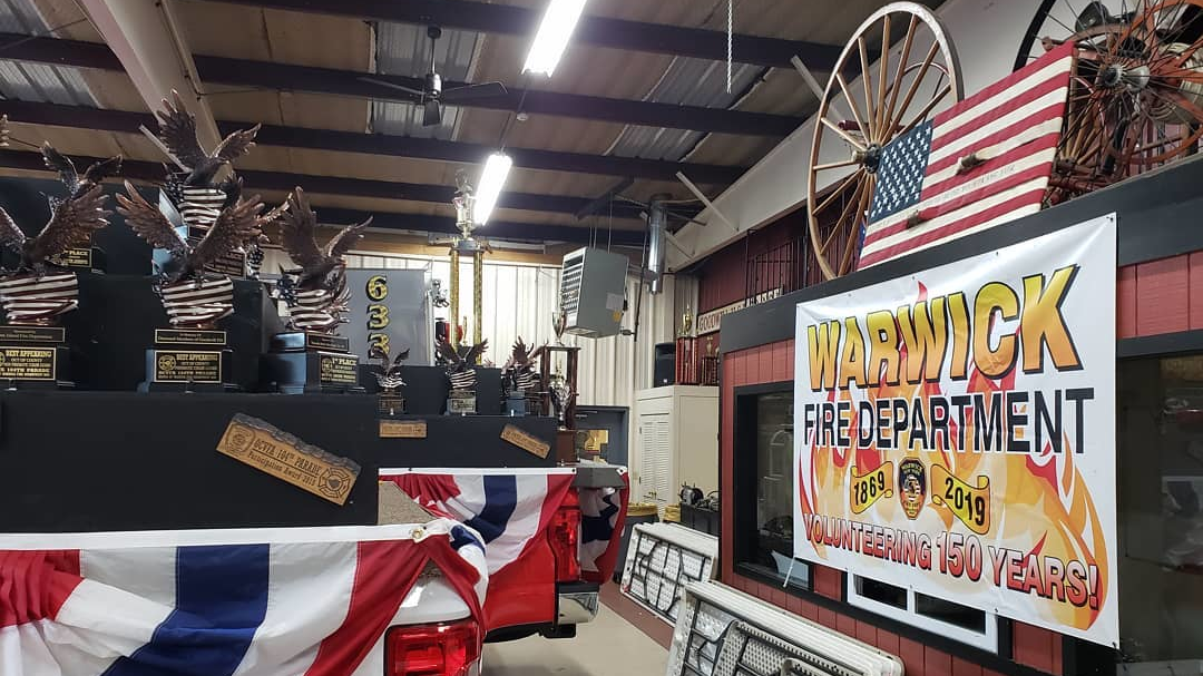 The Warwick, NY, Fire Department celebrates 150 years of service Saturday.