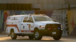 Pictured here is one of the six medical officer (MOF) supervisor vehicles that carries whole blood. The other two units are on medical special operations ambulances. Pictured here is one of the six medical officer (MOF) supervisor vehicles that carries whole blood. The other two units are on medical special operations ambulances.