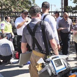 Fort Worth, TX, firefighters found nothing harmful after a sewer gas leak sent two children and an adult to the hospital Tuesday. Fort Worth, TX, firefighters found nothing harmful after a sewer gas leak sent two children and an adult to the hospital Tuesday.