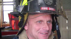 Gloucester, MA, firefighter Michael Smith, who died of non-Hodgkin lymphoma in 2012.