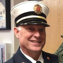 Norwalk, OH, Fire Chief John Soisson.