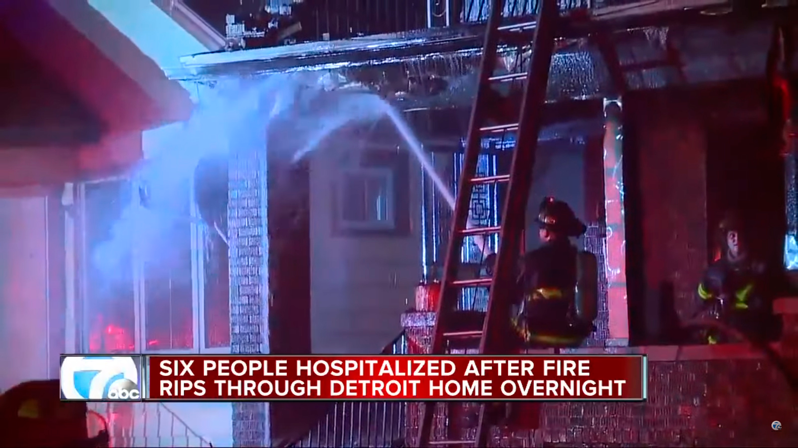 Detroit House Fire Injures Toddler and Five Others | Firehouse