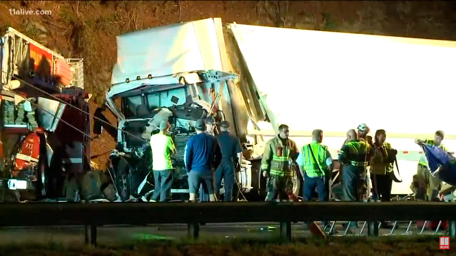 Fire Truck Crash Ga