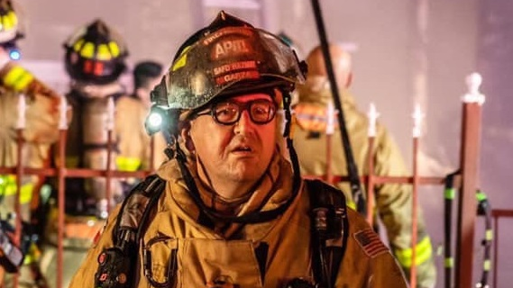 San Antonio firefighter Greg Garza.