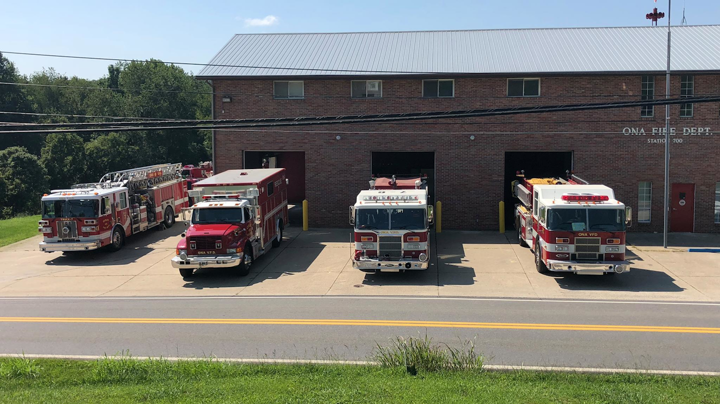 Shots Fired at Ona WV Volunteer Fire Station Firefighters Firehouse