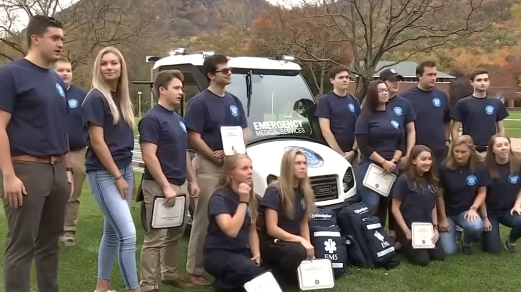 Student emergency medical technicians from Quinnipiac University will join Hamden, CT, firefighters during calls involving medical issues on campus.