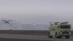 Twin Falls, ID, firefighters and other first responders conducted an airport emergency drill at Magic Valley Regional Airport on Monday. Twin Falls, ID, firefighters and other first responders conducted an airport emergency drill at Magic Valley Regional Airport on Monday.
