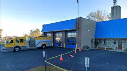 The Trevose Fire Company station where a firefighter is alleged to have committed a sexual assault this past summer.