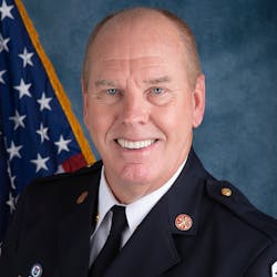 Clermont, FL, Fire Chief Carle Bishop. Clermont, FL, Fire Chief Carle Bishop.