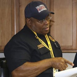 Columbus, OH, Battalion Chief Joe Richard of the Columbus Division of Fire in a 2014 file photo. Columbus, OH, Battalion Chief Joe Richard of the Columbus Division of Fire in a 2014 file photo.