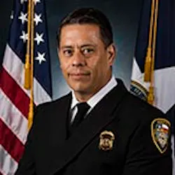 Houston Fire Chief Sam Peña. Houston Fire Chief Sam Peña.