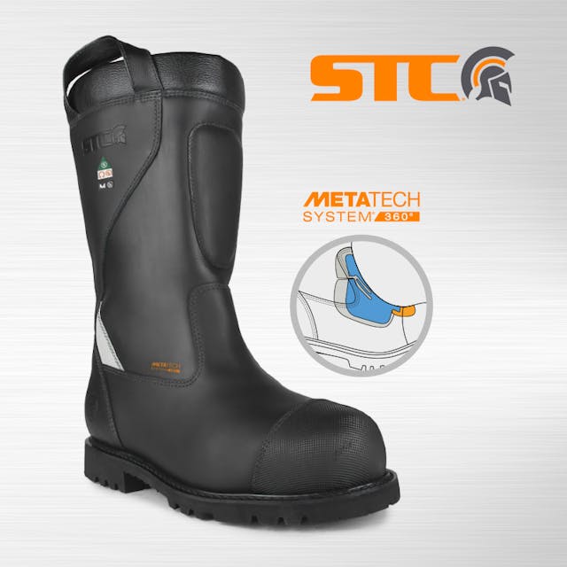 STC Footwear MARSHALL Firefighting Firefighter Boots Protection Firehouse