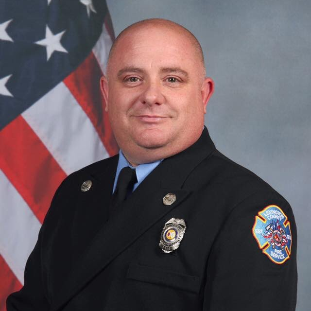 Lexington County firefighter Paul Quattlebaum.