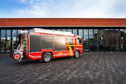 This Rosenbauer AT is in service in Krefeld, Germany.