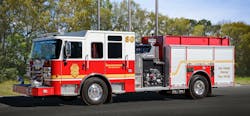 Photo caption: Pierce Manufacturing has secured an order and begun production on 11 custom fire apparatus for the Indianapolis Fire Department including Pierce Saber Pumpers, Enforcer Ascendant 110&rsquo; Heavy-Duty Aerial Platforms, an Enforcer 105&rsquo; Heavy-Duty Aerial Ladder, a Velocity Heavy-Duty Walk-In Rescue, and a Ford F-550 Tactical Support Unit.
