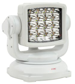 The VantagePoint packs 6,700 lumens of white lighting and is available in white and black finishing.