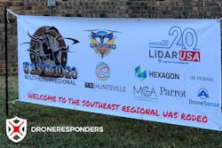 UAS ISAO and DRONERESPONDERS announced their public safety UAS partnership at the Southeast Regional UAS Rodeo.
