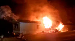 Trailer Fire