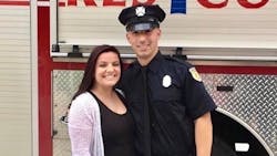 Worcester, MA, firefighter Chris Pace. Worcester, MA, firefighter Chris Pace.