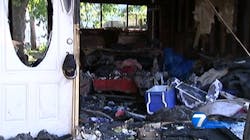 Three Dayton, OH, firefighters face disciplinary hearings after the body of a 53-year-old man was discovered the day after a garage fire in September.