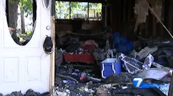 Three Dayton, OH, firefighters face disciplinary hearings after the body of a 53-year-old man was discovered the day after a garage fire in September.