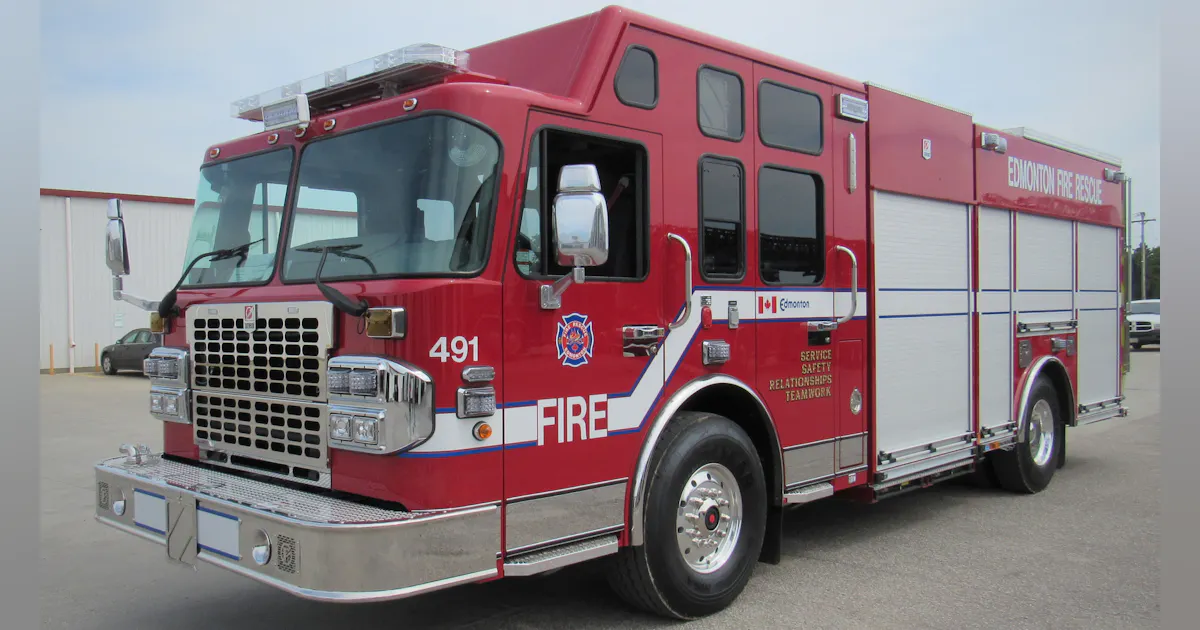 Edmonton Alberta Fire Rescue Orders Seven New Smeal Fire Trucks | Firehouse