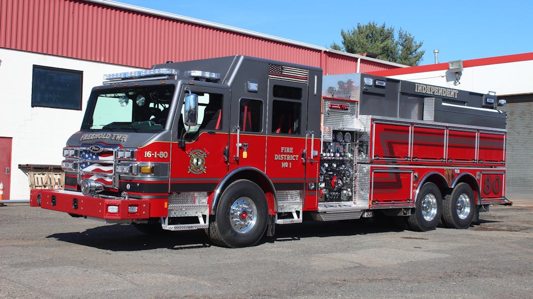 Freehold Township, NJ, Pumper/Tanker Firehouse