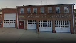 Oakmont, PA, Volunteer Fire Department.