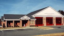Plymouth, MA, Fire Department&apos;s Cedarville fire station.