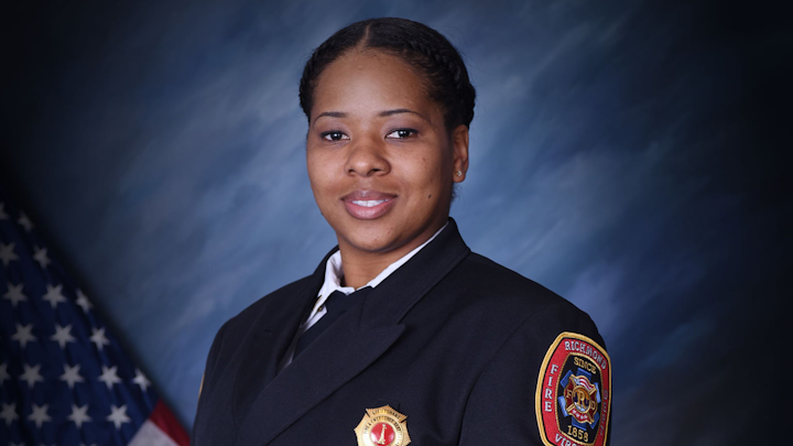 Richmond Department of Fire and Emergency Services Lt. Ashley Berry.