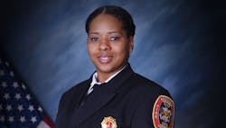 Richmond Department of Fire and Emergency Services Lt. Ashley Berry.