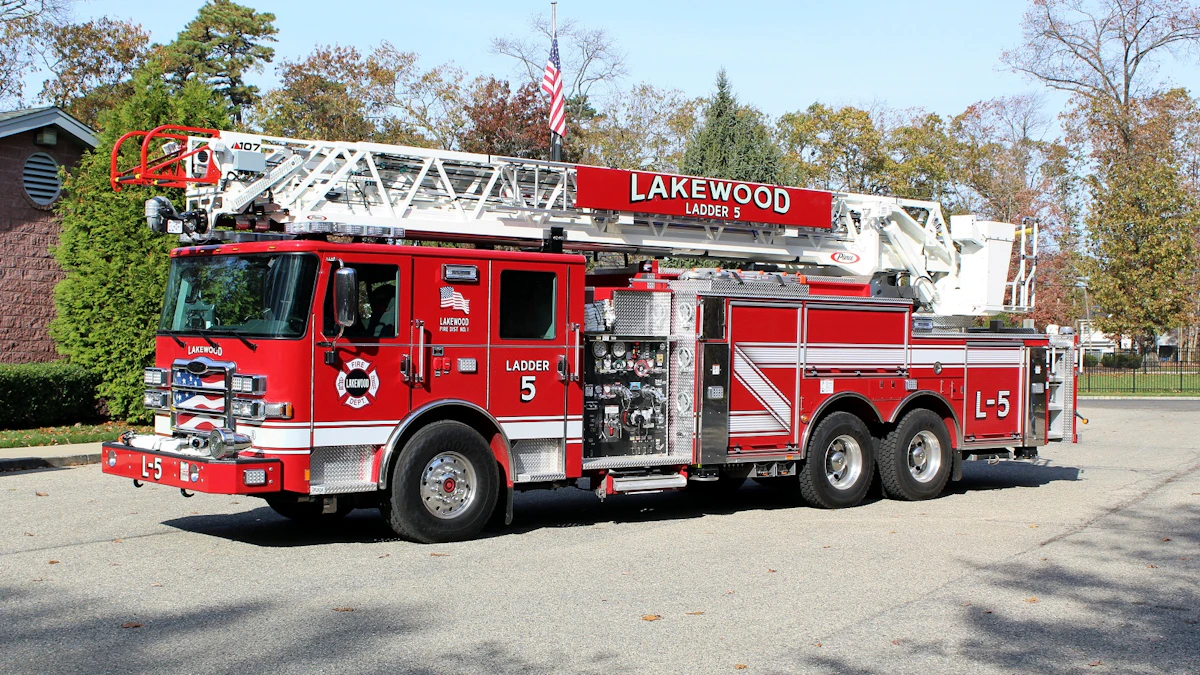 Lakewood Township NJ Fire Department New Fire Truck Delivery