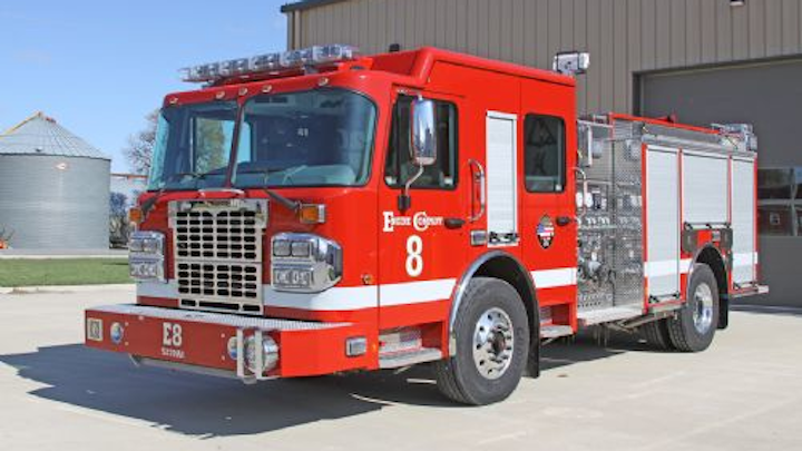 Nashville TN Fire Department New Fire Truck Delivery 