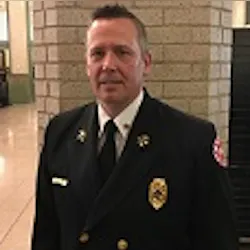 New St. Paul, MN, Fire Chief Butch Inks.
