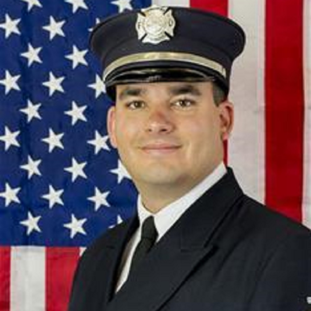 Sun Prairie, WI, Fire Capt. Cory Barr.