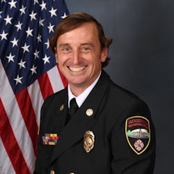 Jacksonville Fire Chief Edward B. 'Tee' Tallman III. Jacksonville Fire Chief Edward B. 'Tee' Tallman III.