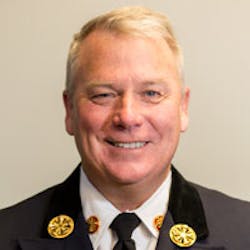 Andover, MA, Fire Chief Michael Mansfield.