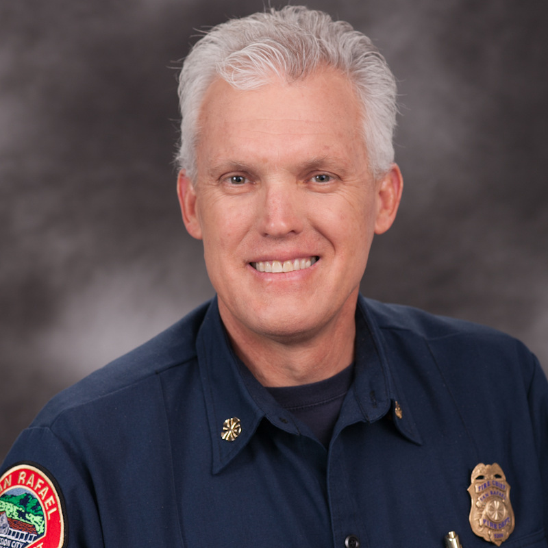 San Rafael Fire Chief Christopher Gray.