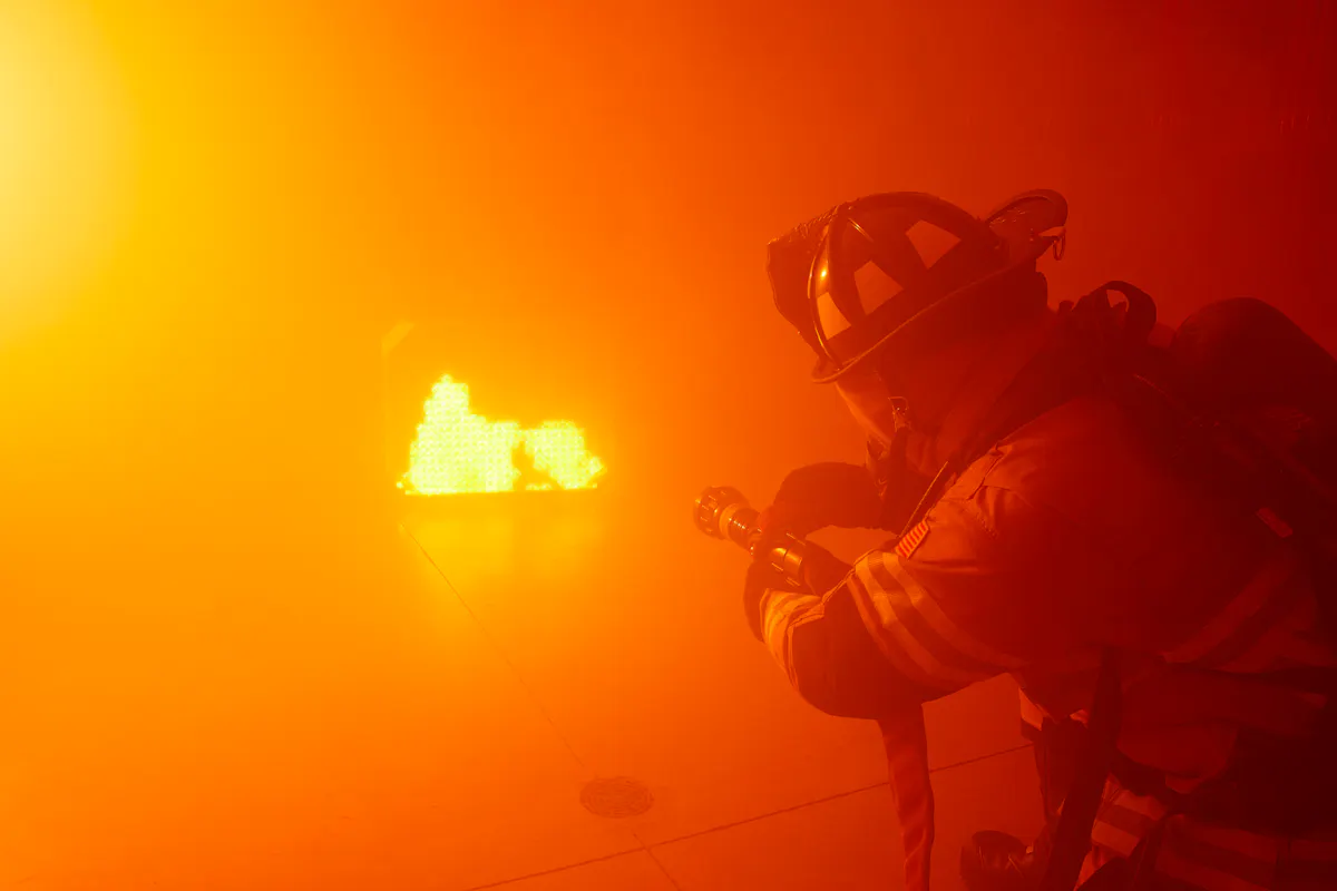 LION ATTACK Digital Fire Training System | Firehouse