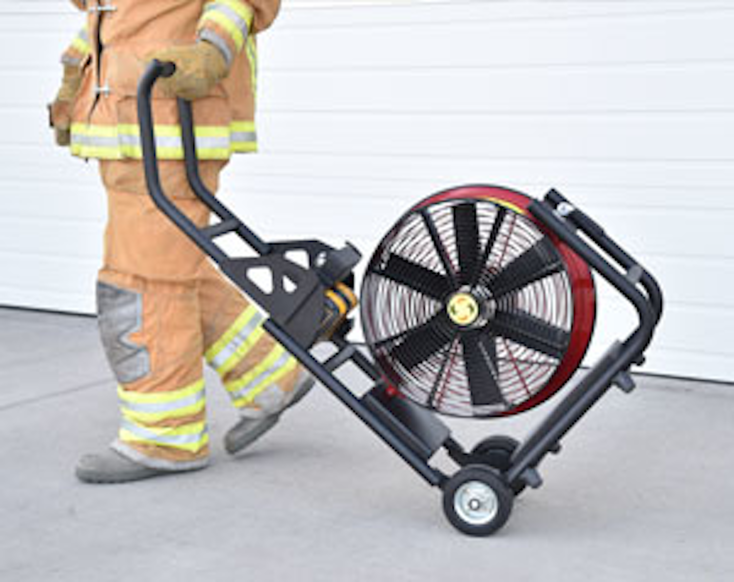 Milwaukee 18" Battery Powered Fan V18BL Firefighter Scene Gear Firehouse