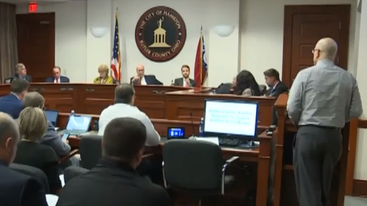 Hamilton, OH, firefighters packed a city council meeting Wednesday to voice their concerns over staffing and response time issues.