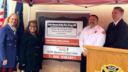 New Haven-Adams Township, IN, Fire Department unveiled Indiana's 22nd Safe Haven Baby Box on Sunday.
