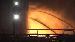Philadelphia 2 Alarm Industrial Plant Fire (pa)