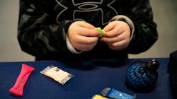 Carter Severs, 5, plays with some of the toys that can be found in the new Carter Kits, a new tool to help children with autism spectrum disorder who are at the scene of an emergency. Carter Severs, 5, plays with some of the toys that can be found in the new Carter Kits, a new tool to help children with autism spectrum disorder who are at the scene of an emergency.