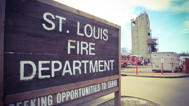 St Louis Fire Department Sign (mo)