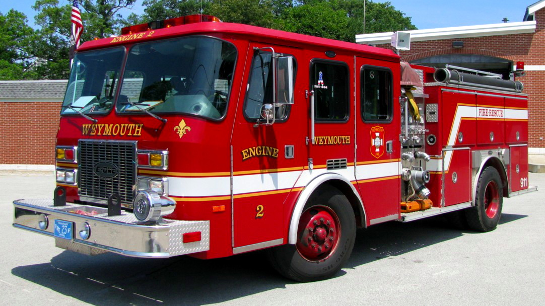 Weymouth, MA, Fire Department's Engine 2.