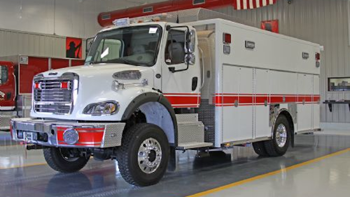 Foscoe Vfd Banner Elk Nc New Fire Truck Rig Delivery Firefighters